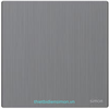 Công tắc 1 hạt 1 chiều (16AX 250V) (Metal) màu Brushed Grey Simon M7 661011M-2B