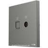 Ổ cắm TV+ mạng Cat6 Simon M7 AIR màu Platinum Grey 665302-6Q