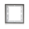 Khung viền đơn vuông sử dụng cho 1 module i7 màu Xám Simon 700610-61