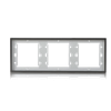 Khung ba vuông màu Xám sử dụng cho 3 module Series i7 Simon 700630-61