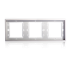 Khung ba vuông màu trắng sử dụng cho 3 module Series i7 Simon 700630
