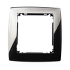 Viền công tắc ổ cắm đơn pha lê màu đen Simon Series V8 80810-67