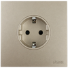 Ổ cắm đơn 2 chấu kiểu Schuko F có nối đất Simon Series S6 581687-46