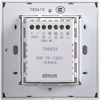 Chiết áp âm lượng 4 vi trí 7 dây vuông Champagne Simon i7 70E622-46