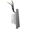 Công tắc ba 2 chiều chuẩn vuông có đèn LED màu Xám Simon i7 701034-61