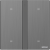 Module công tắc bốn (Metal) màu Xám Simon M7 Smart 66E8004MTY-2B