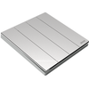 Công tắc 4 hạt 2 chiều (16AX 250V) (Metal) màu Frosted Silver Simon M7 661042M-2A