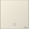 Công tắc nút nhấn chuông cửa (16AX 250V) (Metal) màu Satin Gold Simon M7 666301M-2C