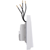 Công tắc đôi đế vuông hai chiều có đèn LED màu trắng Simon i7 701024