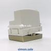 Công tắc đơn 1 chiều có dải phản quang màu sâm banh Simon H31-52