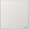 Công tắc 1 hạt 1 chiều (16AX 250V) (Metal) màu Frosted Silver Simon M7 661011M-2A