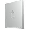 Ổ cắm điện thoại Simon M7 AIR màu Platinum Silver 665214-6R