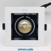 Đèn LED vuông chiếu điểm Spotlight COB 9W 3000K 25° Simon N6424-0039