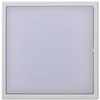 Đèn LED chân báo vuông ánh sáng vàng khung màu trắng Simon i7 70E732