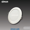 Đèn LED Valor downlight tròn ánh sáng trắng 6500K 8W Simon N03E0-1101