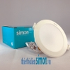 Đèn LED Wave Downlight âm trần ánh sáng vàng 8W Simon N03E0-1016