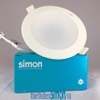 Đèn LED Wave Downlight âm trần ánh sáng vàng 8W Simon N03E0-1016
