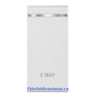 Hạt công tắc đơn 2 chiều size M màu trắng Simon K9 K9203M