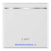 Hạt công tắc đơn 2 chiều size XL màu trắng Simon K9 K9203XL