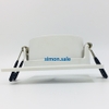 Khung vuông viền đen đèn LED chiếu điểm COB Φ75 30° Simon N0424-0274
