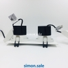 Khung đôi Đèn LED COB chiếu điểm hình vuông đầu phẳng Simon N0424-0280