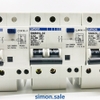 Cầu dao Aptomat RCCB chống giật 2 pha 3,5 tép 32A Simon SMB65L-32C32/2