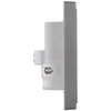Ổ cắm 3 chấu đa tiêu chuẩn và ổ cắm 2 chấu vuông Xám Simon 701080-61