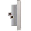 Ổ cắm đôi tiêu chuẩn Âu Mỹ 16A vuông màu Sâm banh Simon i7 711287-46