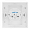 Bộ ổ cắm đơn 2 chấu kiểu Schuko kiểu F nối đất Simon Series 50 51687