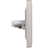 Ổ cắm TV và dữ liệu mạng Cat.5e đế vuông Sâm banh Simon i7 705302-46