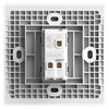 Bộ công tắc đơn 2 chiều 16A vuông màu sâm panh Simon S6 581012-46
