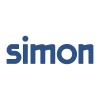 Ổ cắm điện thoại và dữ liệu mạng Cat.6 bạc vuông Simon E3 305629-57