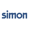 Công tắc trung gian đơn vuông có phản quang màu bạc Simon 51026BTYS