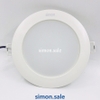 Đèn LED Valor downlight tròn ánh sáng trắng 6500K 12W Simon N03E0-1104