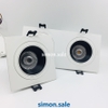 Khung đôi Đèn LED COB chiếu điểm hình vuông đầu phẳng Simon N0424-0280