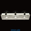 Đèn LED vuông ba chiếu điểm Spotlight 3x30W 6000K 24° Simon N64C4-0078