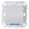Công tắc trung gian đơn nhiều vị trí màu trắng vuông Simon V8 80397H