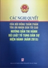 Nghị quyết số 01/2017/NQ-HĐTP