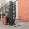 Xe nâng điện cũ Reach truck 1,6 tấn BT RRE 160E. Khung Triplex 8500mm. Sản xuất 2011. Mã XC.R16BTT85.00103
