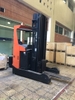Xe nâng điện cũ Reach truck 2.5 tấn hiệu BT RRE250. Khung Triplex 6300mm. Sản xuất 2011. Mã XC.R25BTT100.00314