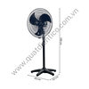 Quạt cây công nghiệp CCNB6 thương hiệu TICO
