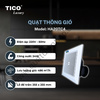 Quạt thông gió hút ngang TICO Luxury cao cấp HA20TC4