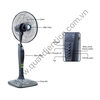 Quạt cây mini điều khiển TICO MNK-TC66 màu xám đậm