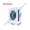 Quạt thông gió gắn trần TICO TC18AV6