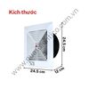 Quạt thông gió âm trần hút thẳng TICO TC15AV5