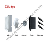 Thông gió TICO TC25AV6 gắn tường