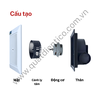 Quạt thông gió hút ngang TICO Luxury cao cấp HA25TC4