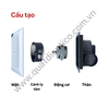 Quạt thông gió hút ngang TICO Luxury cao cấp HA20TC4