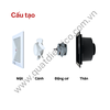 Quạt thông gió âm trần hút thẳng TICO TC15AV5