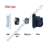 Quạt thông gió âm trần hút ngang TC15AV4